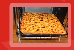 Show pizzerito con pizza, lasagna y galletas para fiestas infantiles.